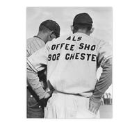 Artery8 Watching Baseball Game Dorothea Lange Wall Art Poster Print 12X16"