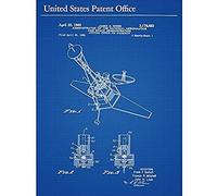 Artery8 Webb NASA Spacecraft Attitude Control 1965 Patent Unframed Wall Art Print Poster Home Decor Premium