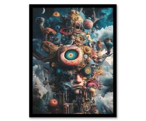 Artery8 Where Stories Come From Surreal Fantasy Art Wall Art Print - A4 Size