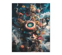 Artery8 Where Stories Come From Surreal Fantasy Art Wall Art Print | Size: W24" x H32" Artery8 Multicolor W24" x H32"