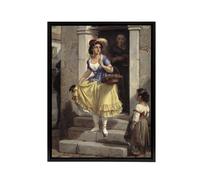 Artery8 Wilhelm Marstrand An Italian Woman Goes to Carnival Framed Canvas Art | Size: W12" x H16" Artery8 Multicolor W12" x H16"