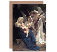 Wee Blue Coo WILLIAM ADOLPHE BOUGUEREAU SONG OF ANGELS OLD MASTER GREETINGS CARD