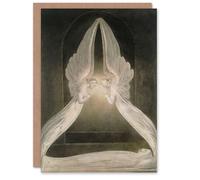 Artery8 William Blake Art Card Christ in the Sepulchre Guarded by Angels