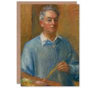 Artery8 William James Glackens Art Card Artist Self Portrait