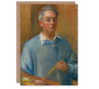 Artery8 William James Glackens Art Card Artist Self Portrait