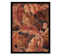 Artery8 William Morris Acanthus Leaves Pattern Framed Wall Art Print Home Décor A3