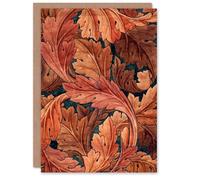 Artery8 William Morris Art Card Acanthus Leaves Pattern