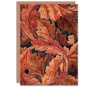 Artery8 William Morris Art Card Acanthus Leaves Pattern