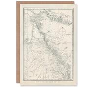 Artery8 William Saville Kent Art Card Great Barrier Reef Area Chart