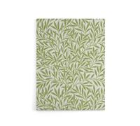 Artery8 Willow Leaves Bright Pattern W. Morris Vintage Canvas Wall Art in Green | Size: W12" x H16" Artery8 Green W12" x H16"