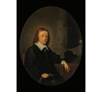 Artery8 Wittert Portrait Johan Van Der Aa Large Wall Art Poster Print Thick Paper 18X24 Inch