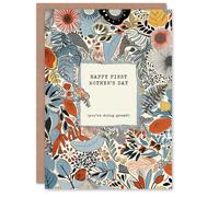 Artery8 Women's Happy First Mother's Day Sincere You're Doing Great Mum Greeting Card Artery8 Multicolor