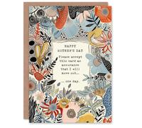 Artery8 Women's Mother's Day Moving Out One Day Funny Fun Humour Joke Mum Greeting Card Artery8 Multicolor