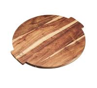 Artesà Acacia Wood Lazy Susan Rotating Serving Tray For Sharing And Entertaining