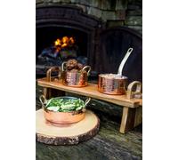 Artesa Acacia Wood Two-Tier Serving Stand for Tapas Antipasti & Desserts in Light Brown Artesa Light Brown