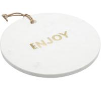 Artesà Artesá Round White Marble Cheese Board - White - Marble - Serving Board