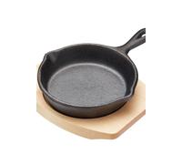 Artesa Cast Iron Mini Frying Pan, 11.5x16x2cm, Gift Boxed in Mid Grey | Size: 11.5x16x2 cm Artesa Mid Grey 11.5x16x2 cm