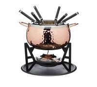Artesà Hand Finished Copper Effect Fondue Set