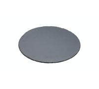 Artesa Slate Lazy Susan Turntable Platter, Large Rotating Serving Platter, Ideal Cheese Board for Dinner Parties, Family Meals and Events, 35 cm,Black