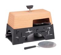 Artesà Table Top Pizza Oven in Gift Box, For Mini Pizzas and Garlic Breads, 27 x 15 x 22cm, Terracotta and Metal