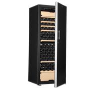 Artevino Oxygen - 199 bottles - 3 zones - Solid door - Black - Right-hung