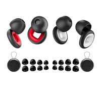 Artevive Moto 27dB High Fidelity Earplugs for Concerts & Motorcycles - Reusable Wind Noise & Ringing Reduction (2 Pieces)