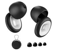 Artevive Moto Earplugs-27 Db, High Fidelity Noise Cancelling Earplugs, Wind Noise & Ear Ringing Reduction, Reusable Silicone Ear Plugs for Concerts, Travel, Motorcycle Lovers (White)