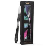 Arteza Palette Knives, Pack of 2, Sizes No. 17 & No. 7, Set E, Durable Stainless Steel Blade & Break-Resistant Wooden Handle, Painting Knives for Oil & Acrylic Paints
