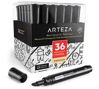 ARTEZA Permanent Markers, Black