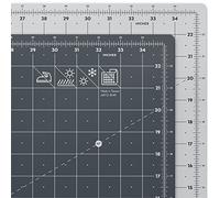 Arteza Self Healing Rotary Cutting Mat, 24"x36" with Grid & Non Slip Surface for Fabric, Paper, Vinyl, Plastic, Eco Friendly, Durable & Flexible, Great for Crafts, Quilting, Sewing, Scrapbooking