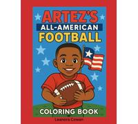 Artez's All-American Football Coloring Book