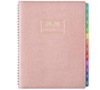 Artfan 2025-2026 Weekly Appointment Book/Planner, 9" x 11", Jul.2025 - Jun.2026, Daily/Hourly Planner