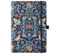 Artfan Academic Diary 2026-2027 A5 Week to View, Diary 2026-2027, August 2026 - July 2027, For School, Home or Office Work with Hardcover, Pen Holder, Elastic Closure, Back Pocket