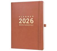 Artfan Diary 2026 - A4 Diary Week to View from January 2026 to December 2026, with Pen Loop, Hardback Cover, Elastic Closure, Ribbon Marker, 21.7 x 28.3 x 1.5 cm