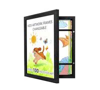 Artfeel 1-Pack 10x12.5 Kids Art Frames,Front Opening Kids Artwork Frames Changeable Child Artwork Picture Display,Children Storage Frame for Wall,Holds 50pcs Drawings,Craft,Art Project,Schoolwork.