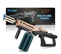 ARTFLAMM Flame Thrower Gun - Propane Cooking Torch Grill Lighter - Adjustable Flamethrower - Powerful Torch for BBQ, Campfire, Charcoal Wood, Weed (Tank Not Included)