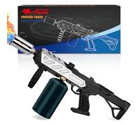 ARTFLAMM Powerful Propane Torch Gun, Kitchen Grill Torch with Detachable Design, Adjustable Flamethrower Torch Burner for Searing Steak, BBQ, Welding, Camping Charcoal Lighter(Tank Not Included)