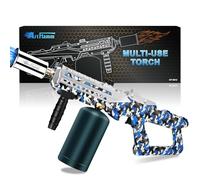 ARTFLAMM Propane Gun Torch - Powerful Grill & Cooking Blower Torch - Culinary Torch Sous Vide - Adjustable Flamethrower for BBQ, Campfire, Charcoal Wood Grills Lighter(Tank Not Included)