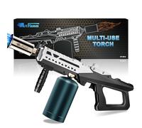 ARTFLAMM Propane Torch - Powerful Grill & Cooking Torch Gun - Adjustable Flamethrower - Culinary Blow Torch for Sous Vide, BBQ, Campfire, Charcoal Wood (Tank Not Included)