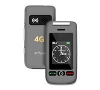 Artfone 4G Senior Mobile Phone, Dual LCD Flip Phone, SIM Free Unlocked