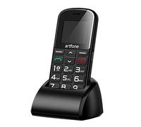 artfone CS182 Big Button Mobile Phone, Senior Unlocked Mobile Phone with Dock and 1400mAh Battery.