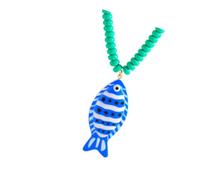 Artful Beaded Necklace with Coastal Charms for Daily Wear | Acrylic-Look Charm Neckchain for Casual Wear, Short Clavicle Statement Accent Piece for Relaxed Resort Dressing