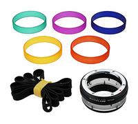 ArtFX ColorFlare Adapter Compatible with Olympus OM 35mm Film Lenses to Sony E-Mount Cameras - Light Leak/Flare Inducing Adapter By Fotodiox Pro
