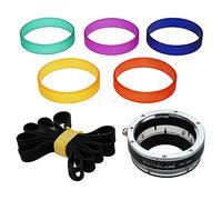 ArtFX ColorFlare Adapter for EOS (EF/EF-S) D/SLR Lens to Micro Four Thirds (MFT, M4/3) Mount Mirrorless Camera Body - Light Leak/Flare Inducing Adapter from Fotodiox Pro