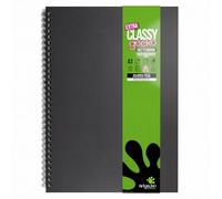 Artgecko 200gsm Mixed Media Sketch Book A3 Portrait - 80 Pages (40 Sheets) White Cartridge Paper