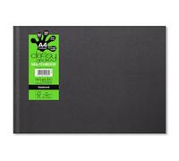 Artgecko A4 Casebound Sketchbook 150gsm 92 Pages | Thick Paper Hardcover Artists Drawing Pad for Pencil Sketching, Pen & Ink, Oil Pastels and Crayons