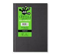 Artgecko A5 Casebound Sketchbook 150gsm 92 Pages | Thick Paper Hardcover Artists Drawing Pad for Pencil Sketching, Pen & Ink, Oil Pastels and Crayons