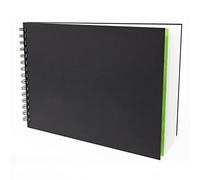 Artgecko Classy Sketchbook A4 Landscape - 80 Pages (40 Sheets) 150gsm White Cartridge Paper