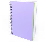 Artgecko Mixed Media Sketch Book (Purple) - 80 Pages (40 Sheets) 150gsm White Cartridge Paper