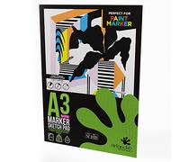 Artgecko Pro Marker Pad A3-30 Sheets 250gsm White Smooth Paper